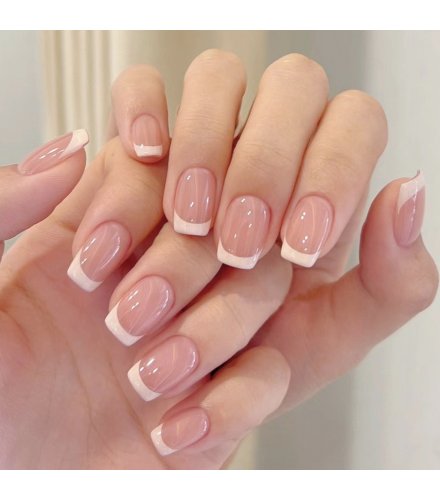 NA014 - Simple french style Glam Nails NA014 - Simple french style Glam Nails
